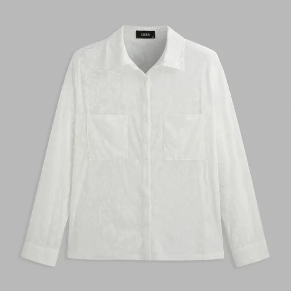 CIDER White Blouse - Picture 4 of 7
